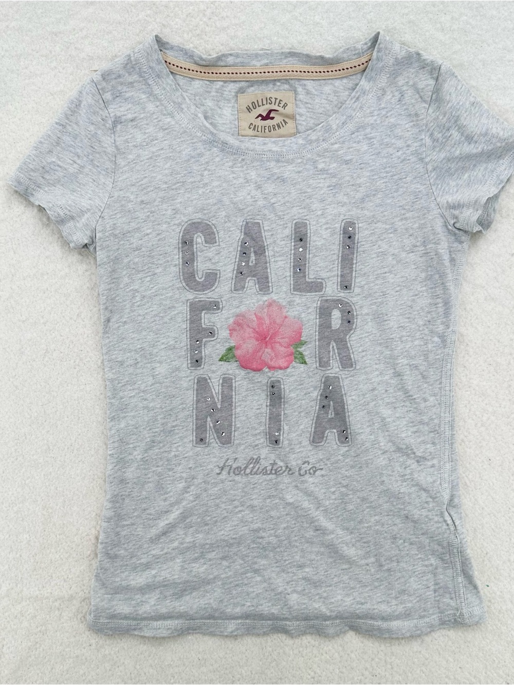 Hollister 2000s Surfcore Re-edition Fitted Full Length Tee